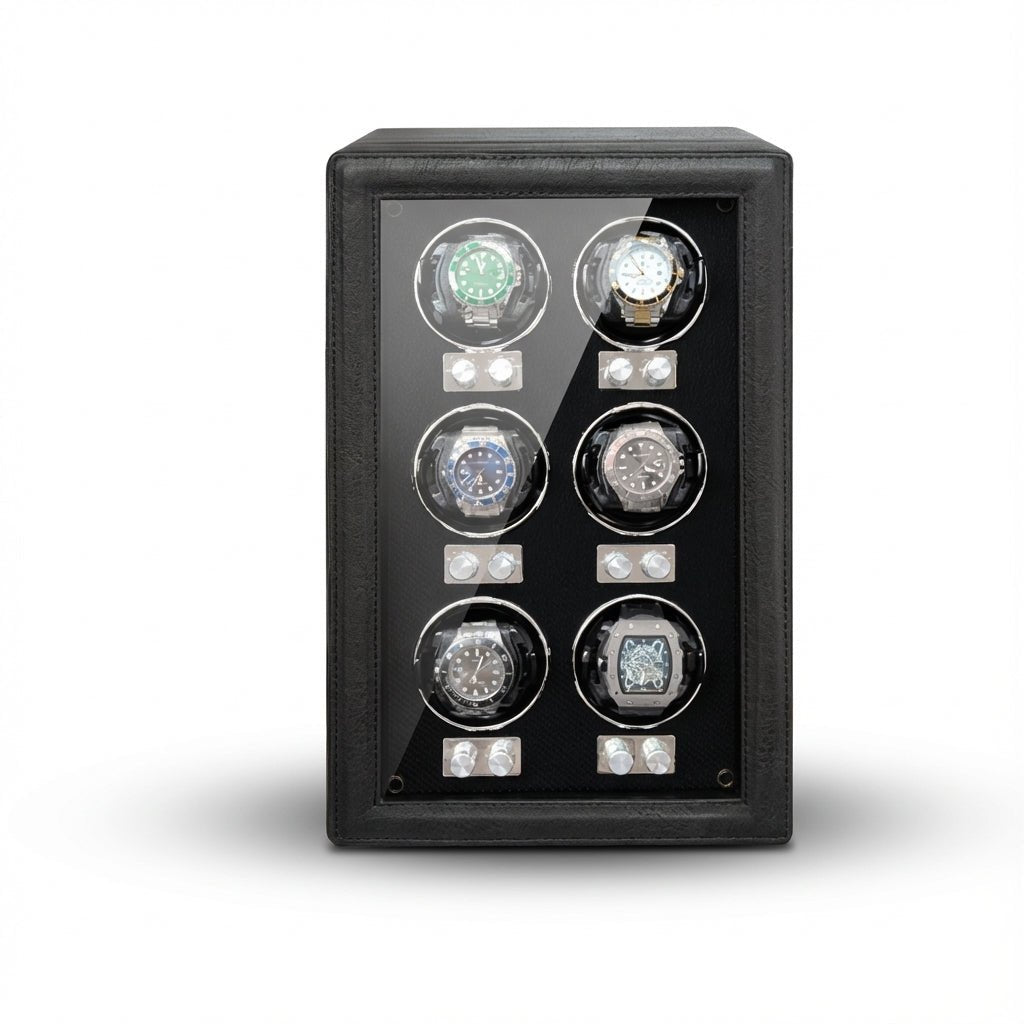 WatchMatic Aurex 6 - Watch Winder Black -06 - WatchMatic