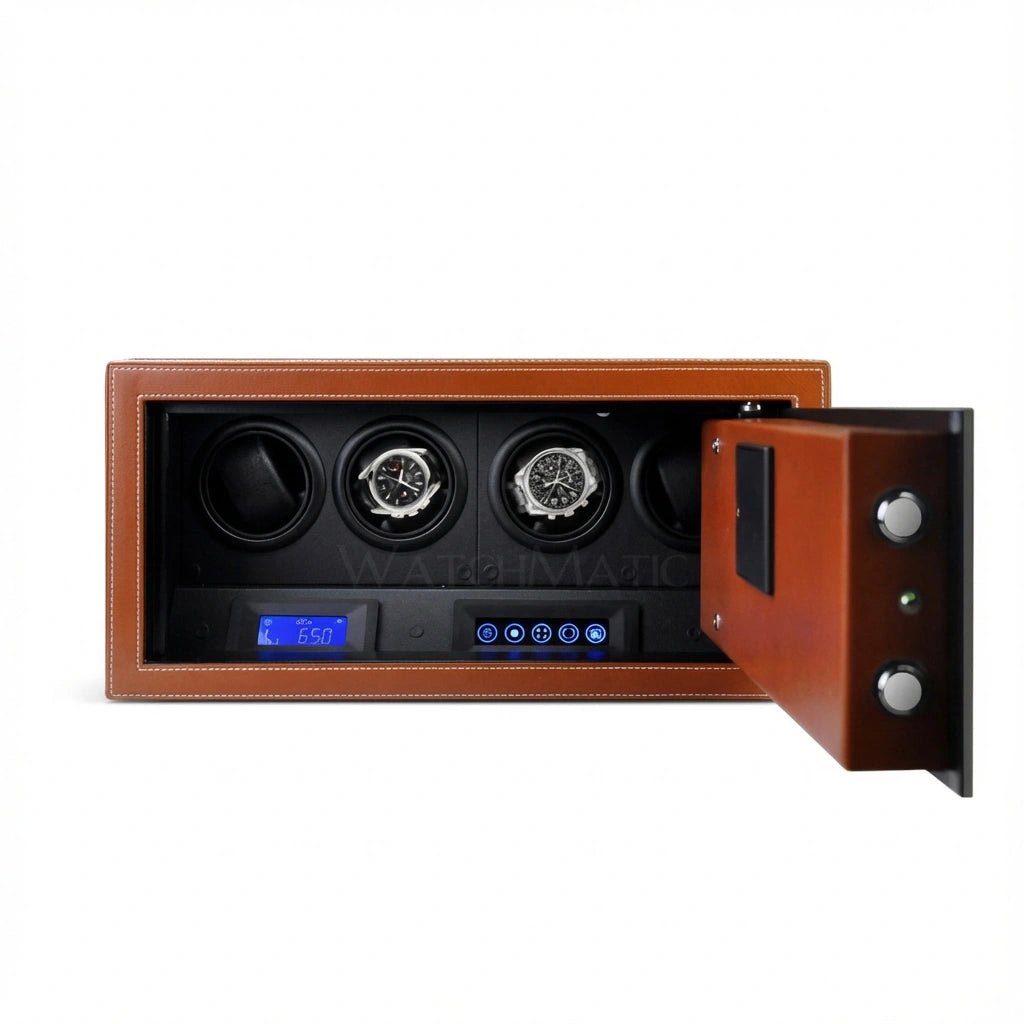 WatchMatic Iron Shield Series - Watch Winder Safe Box - WatchMatic