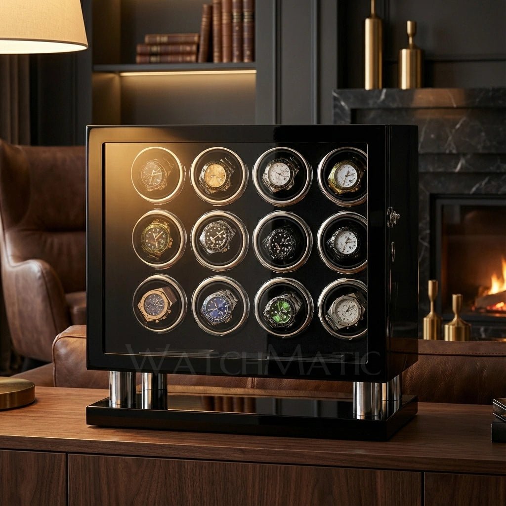 WatchMatic Quantum 12 - Slots Watch Winder - WatchMatic
