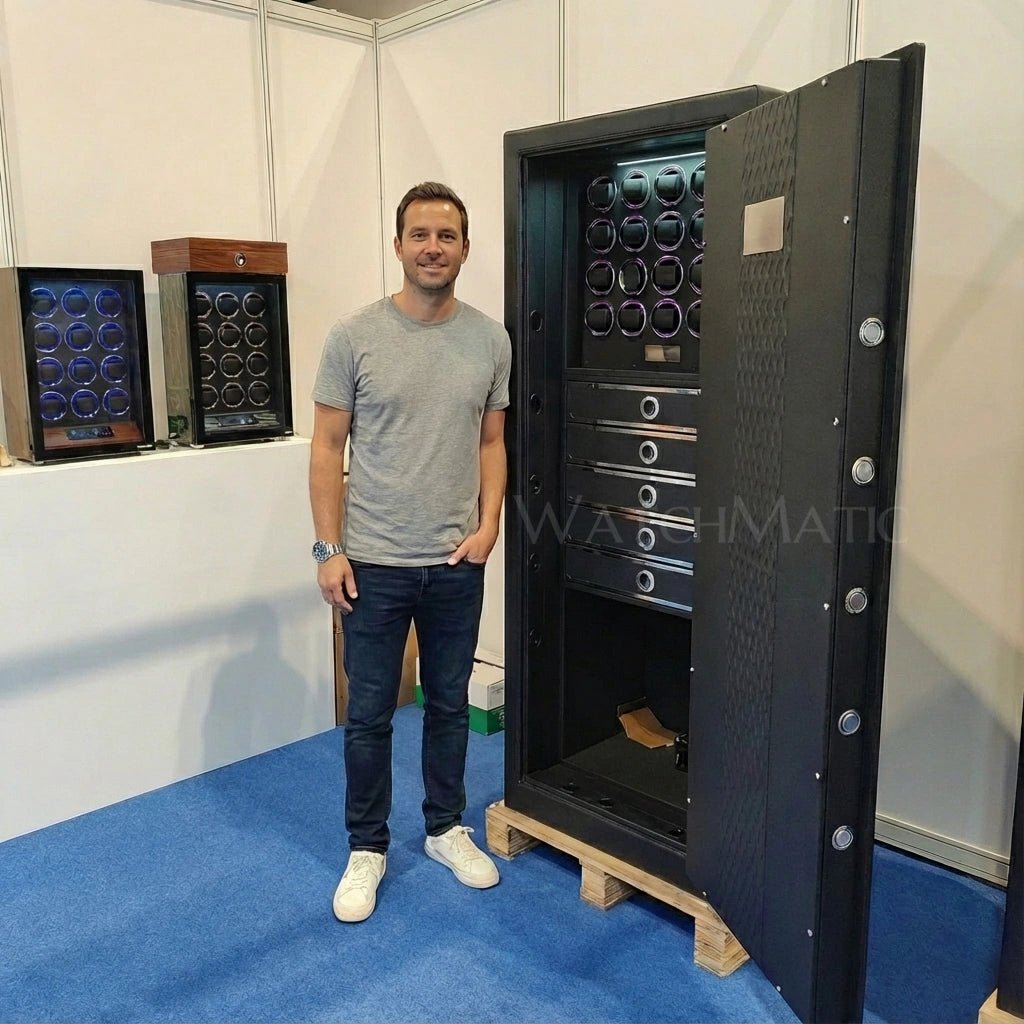 WatchMatic Titan Vault Series – Watch Winder Safe Box - WatchMatic